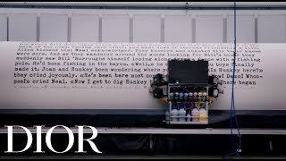 Dior Men's Fall 2022 literary scenography