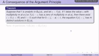 ArgumentPrinciple