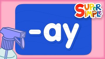 Word Family "ay" | Turn & Learn ABCs | Preschool Learning