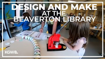 At the Beaverton Library, you can make it