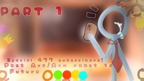 Past AvA/AvM react to Future! (@zerforno)(Alan becker)Part 1