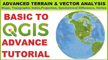 Advanced Terrain and Vector Analysis Tools in QGIS I Slope I Topographic Position Index I Raster