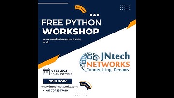 Python Training | Learn Full PYTHON Course for Beginners  #pythonforbeginners  |   PART 1