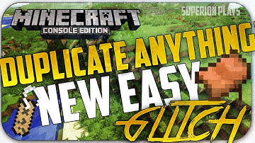 Minecraft Xbox / PS - TU69 - DUPLICATION GLITCH - TUTORIAL - NEW + EASY (TU69)