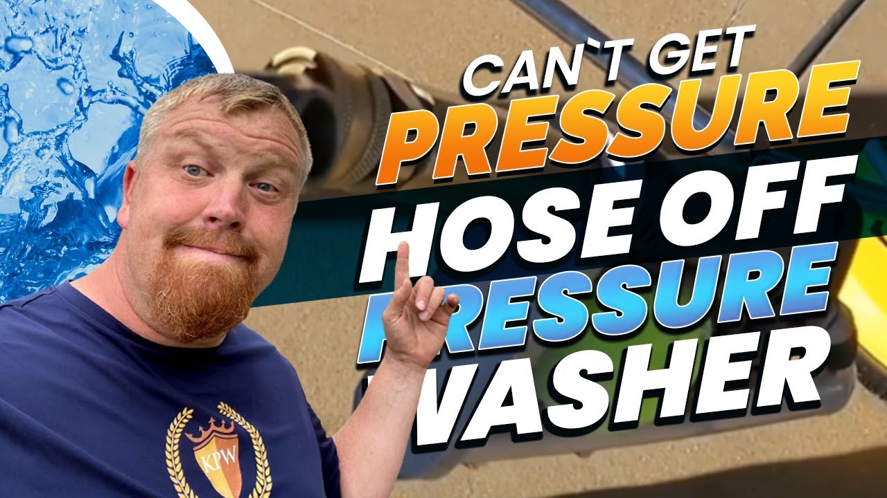 How To Easily Remove The Pressure Hose From A Pressure Washer YouTube