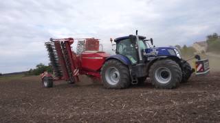 New Holland T.7 270 & Horsch Pronto 6 KR beim Triticale säen