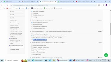 NPTEL-Machine Learning (ML) in Hindi: Assignment 9 Solution (2024)
