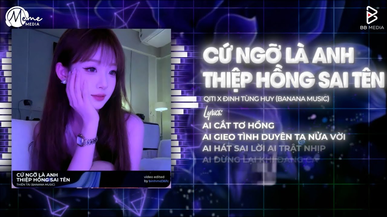 Cứ Ngỡ Là Anh Remix - Thiệp Hồng Sai Tên (Bản Hot TikTok)🎼Em Viết Thiệp Hồng Tên Em Thì Đúng Remix