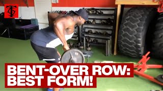 Bent-Over Row: Proper Form