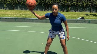 Teaching ur girlfriend how to hoop