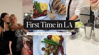 DAILY VLOG: First Time In LA, Work Events, Exploring