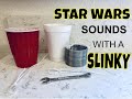 Star Wars Sounds with a Slinky (How vibration makes sound)