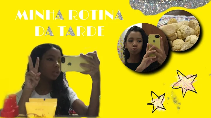 PRIMEIRO VIDEO-ROTINA DA TARDE/ALICIA PORTO