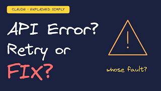 Full Claude API Errors: When to Retry and When to Fix Guide