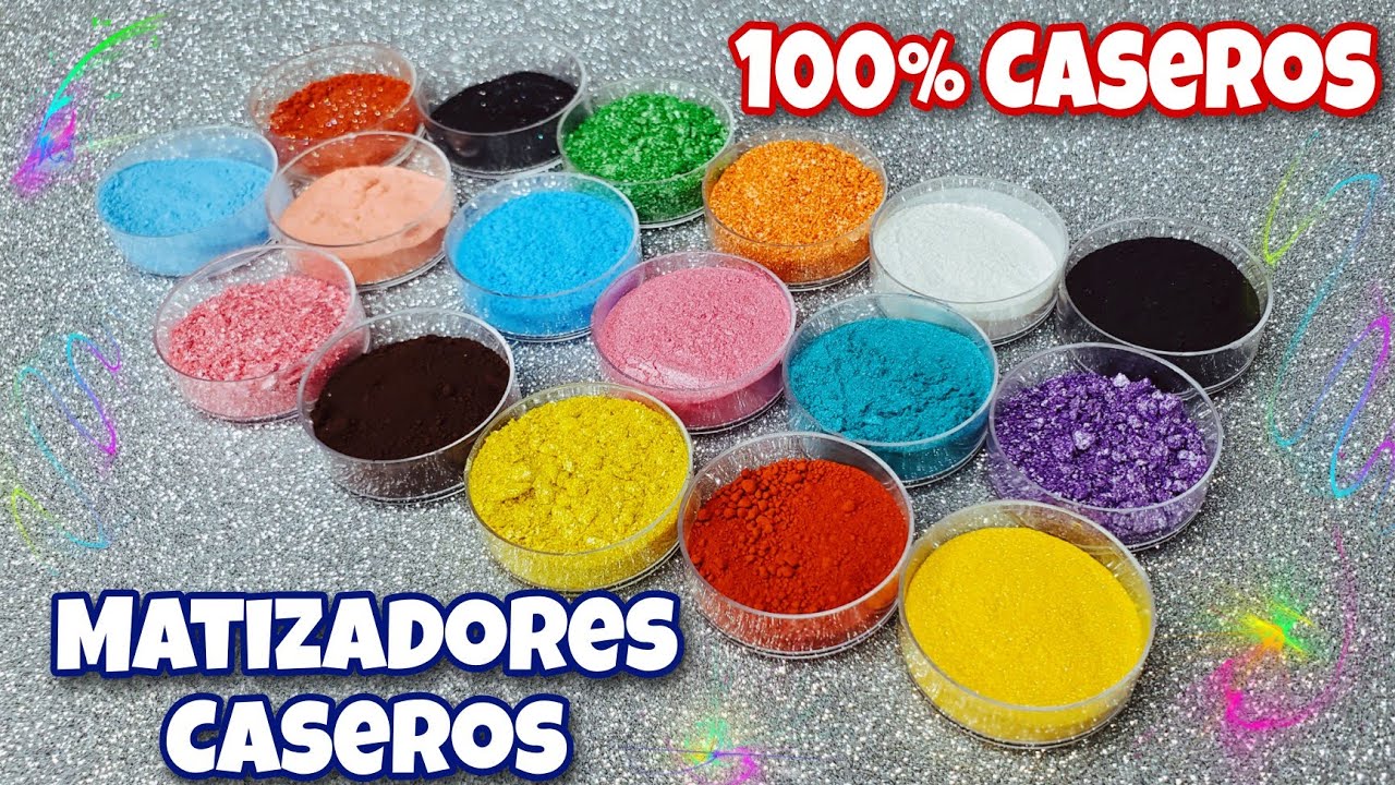 MATIZADORES EN POLVO 100% CASEROS 🎨