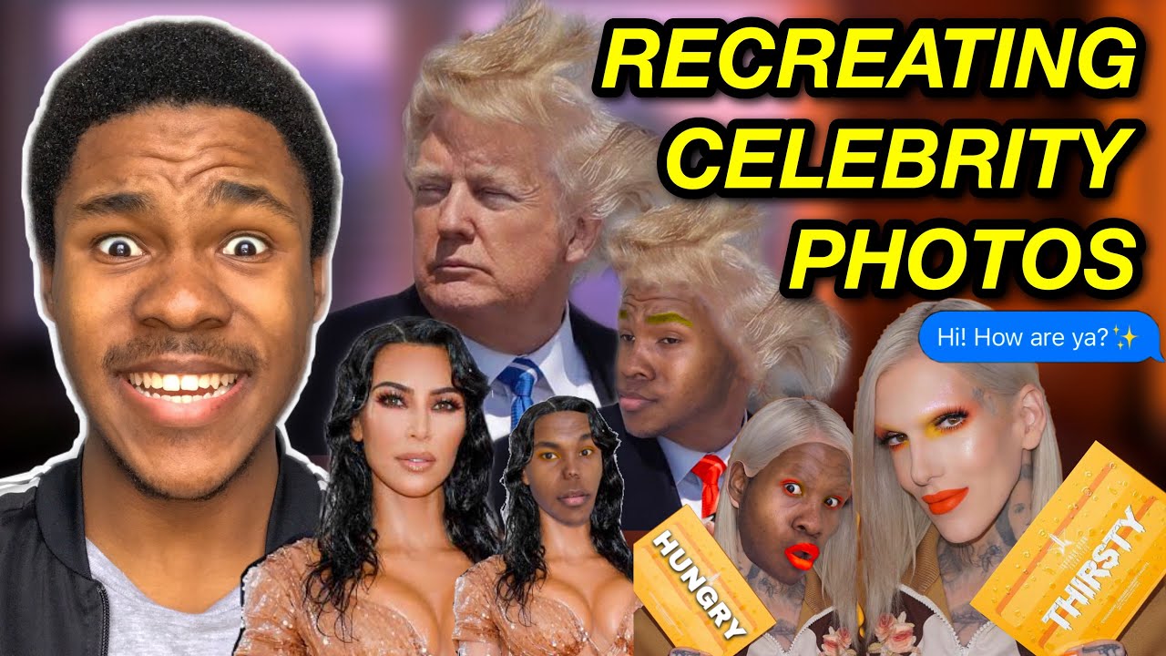 Recreating Celebrity photos using Photoshop