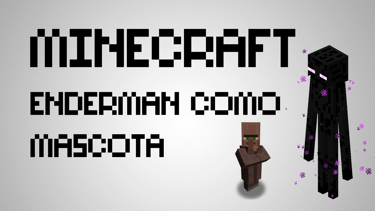 Como tener un enderman de mascota Minecraft Tutorial Cómico YouTube