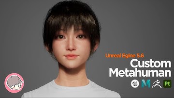 Custom MetaHumans Pipeline  #unrealengine5 #maya #xgen #zbrush #substance3dpainter  #metahumans