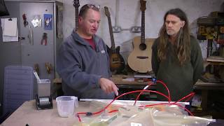 How to use to Bagpress for Guitar Making pt 5: Using the Bagpress
