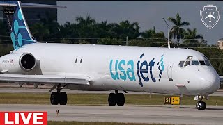 Miami Airport Live Cargo Heaven And Exotic Pax Planes