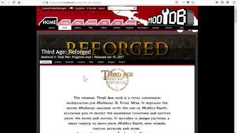 Thirdage Reforged - 0.96.1 install guide