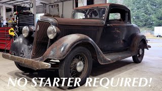 Will This ‘34 Plymouth Coupe Run And Drive? (The Saga Of The Smoking Starter)