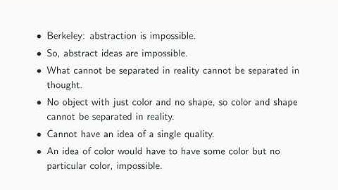 Berkeley on Abstract Ideas