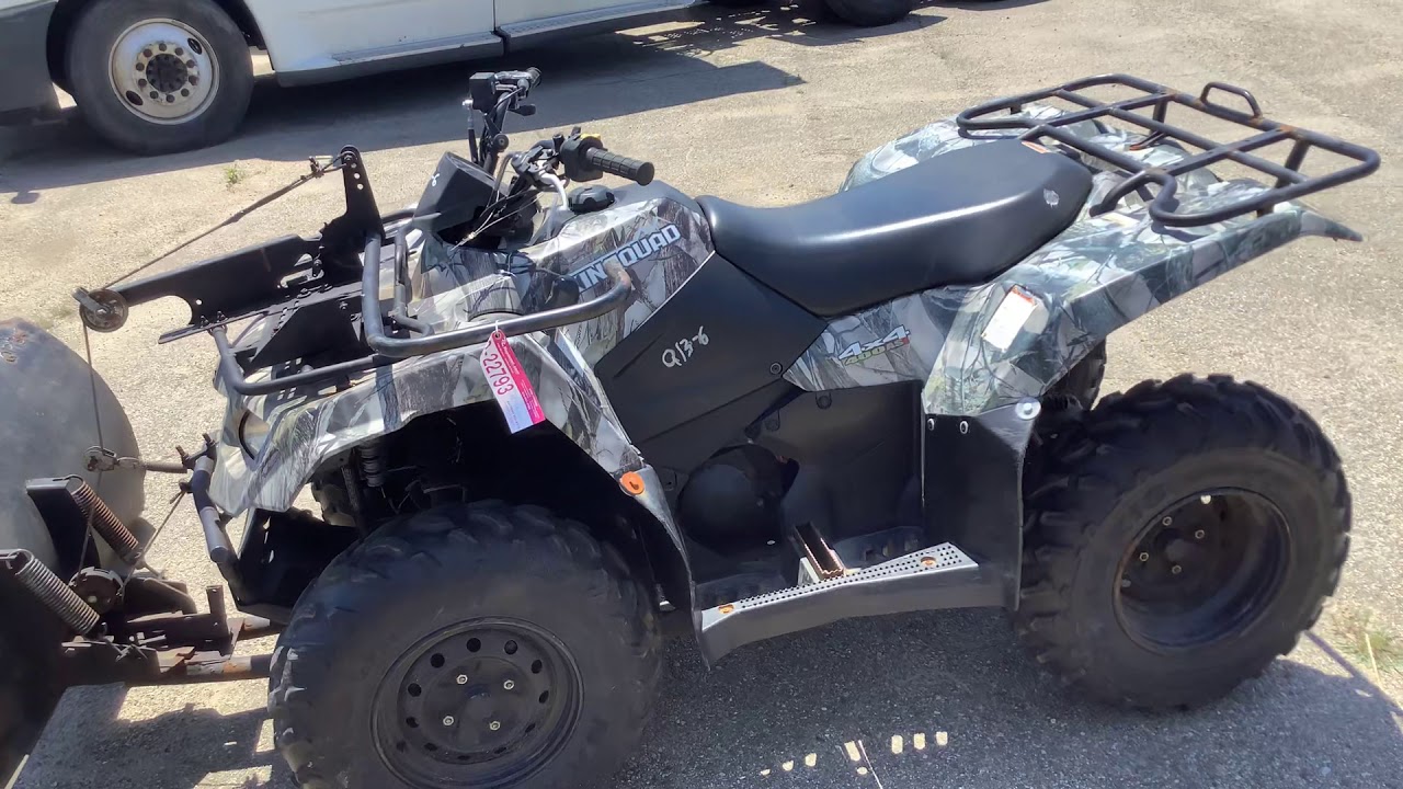 2013 Suzuki King Quad 400 Lot 222793 Online Auction YouTube