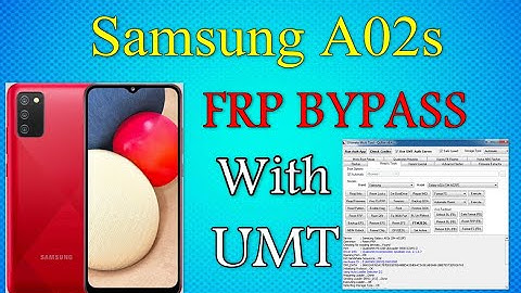 Samsung a02s frp unlock (umt dongle QUALCOMM tool)