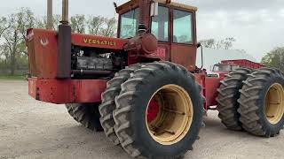 Versatile 900 4wd Tractor, 903 Cummins Engine, 20.8-38 Duals, 3 Remote Hydraulics, Unknown Hours