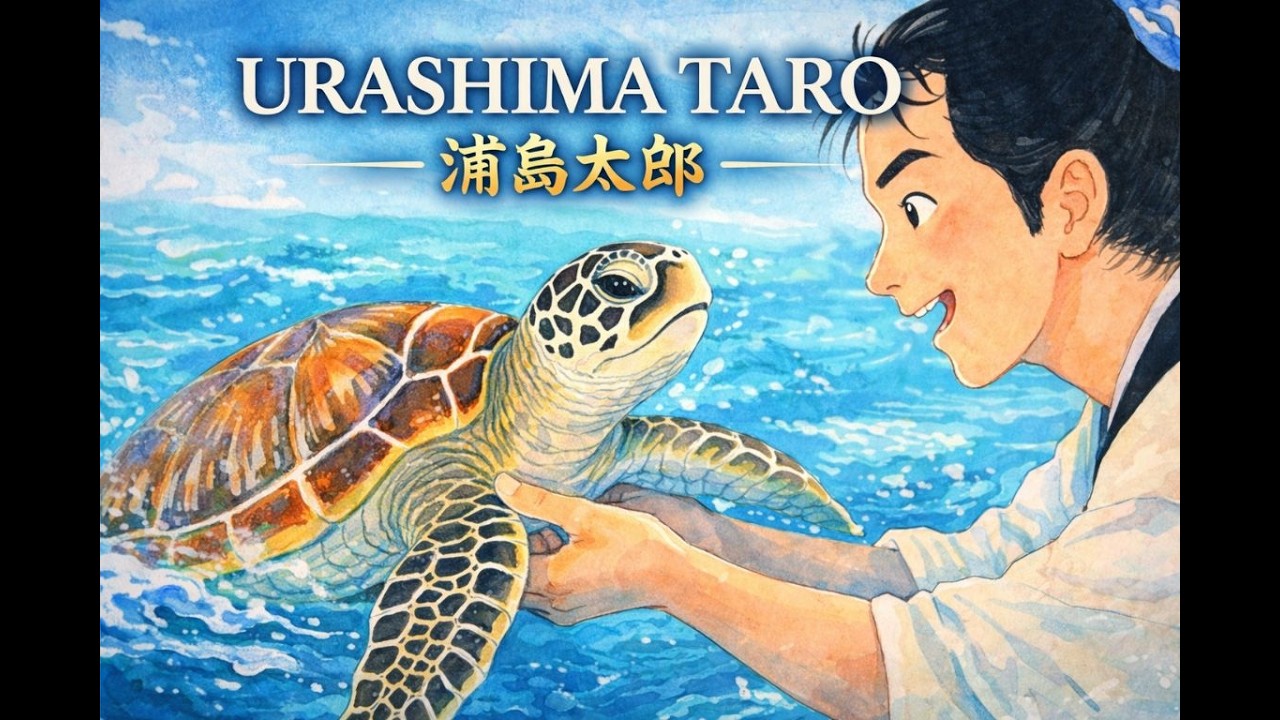 Urashima Taro | 浦島太郎 – Traditional Japanese Folktale - YouTube