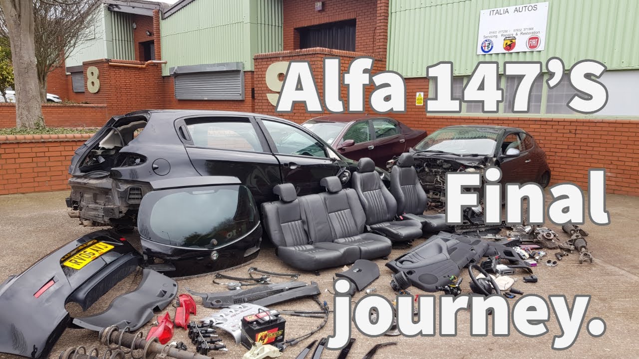 Timelaps of an Alfa being stripped down.