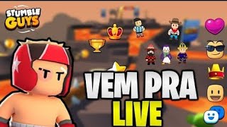 VìStumble Guys ao vivo com inscritos