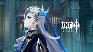 Japanese Character Demo - "Neuvillette: Font of All Waters" (ENG sub) | Genshin Impact