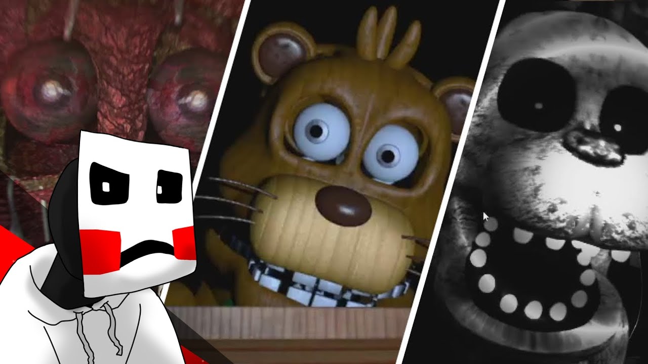 CakePlayer REACCIONA a Los 3 fangames MÁS infravalorados de fnaf