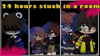 Aftons stuck in a room for 24 hours /Part 1-?//My AU/FNaF/Gacha Club