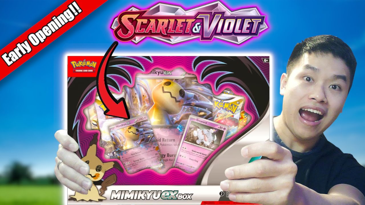 2023 Mimikyu EX Box Opening! Another Look at Scarlet and Violet Changes!