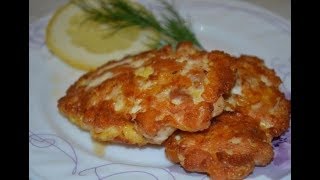 Сочные рубленые куриные котлетки. Видео рецепт Сочные рубленые куриные котлетки. Видео рецепт