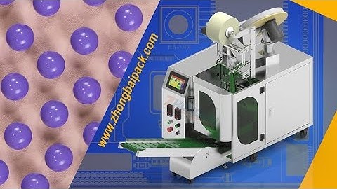 Automatic Counting Packing Machine | Chocolate Balls Packing Machine