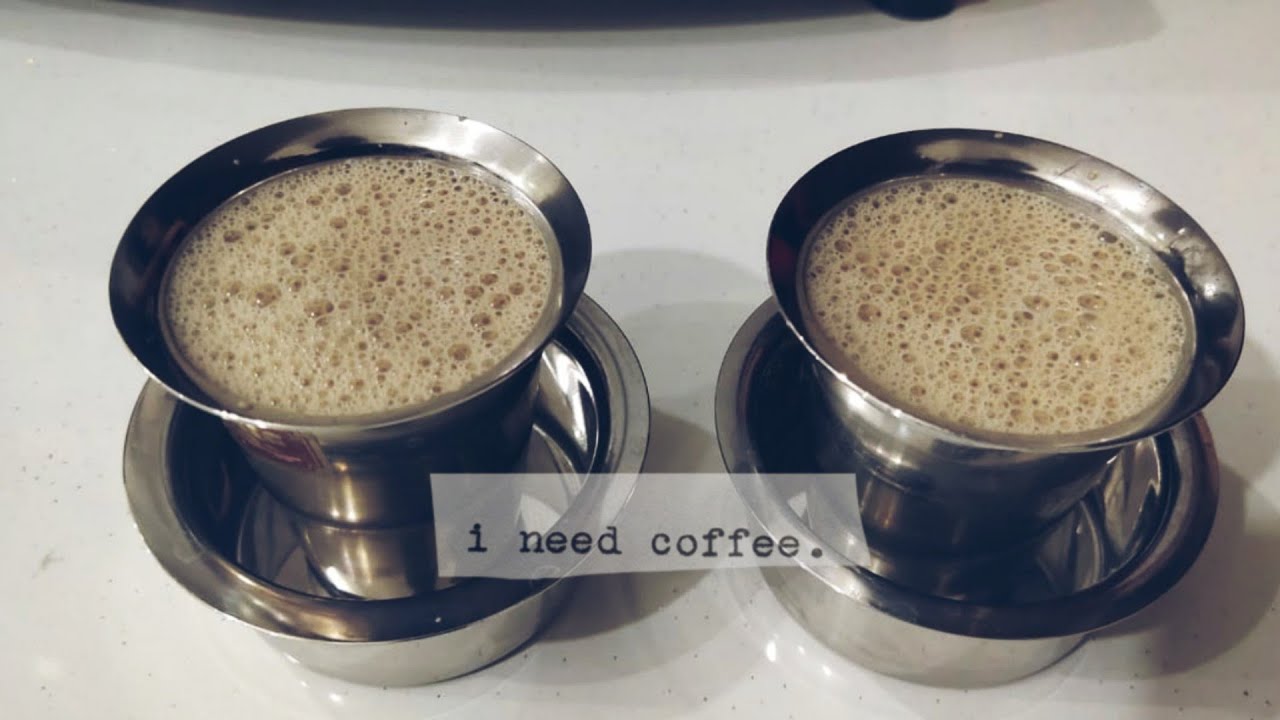 How to make Filter Coffee at home in hindi Thick Decoction Making