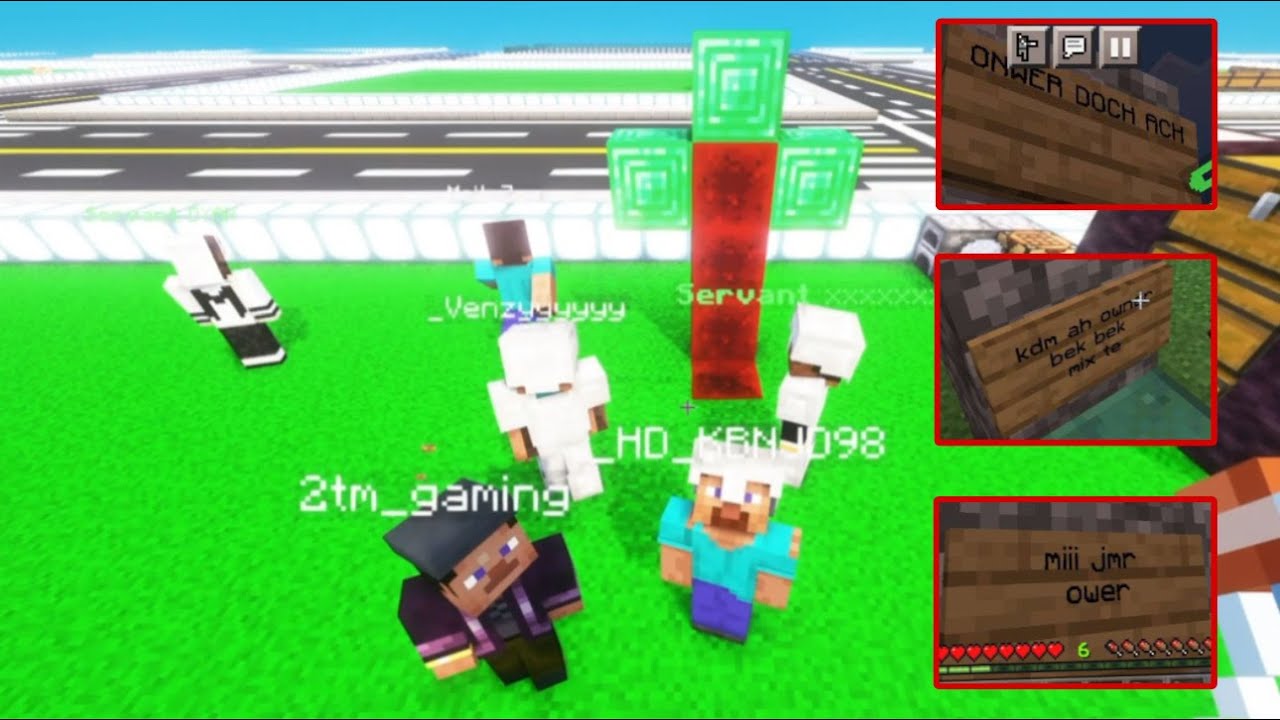 Toxic Gaming In Server Unicorn | Minecraft |‼️ - YouTube