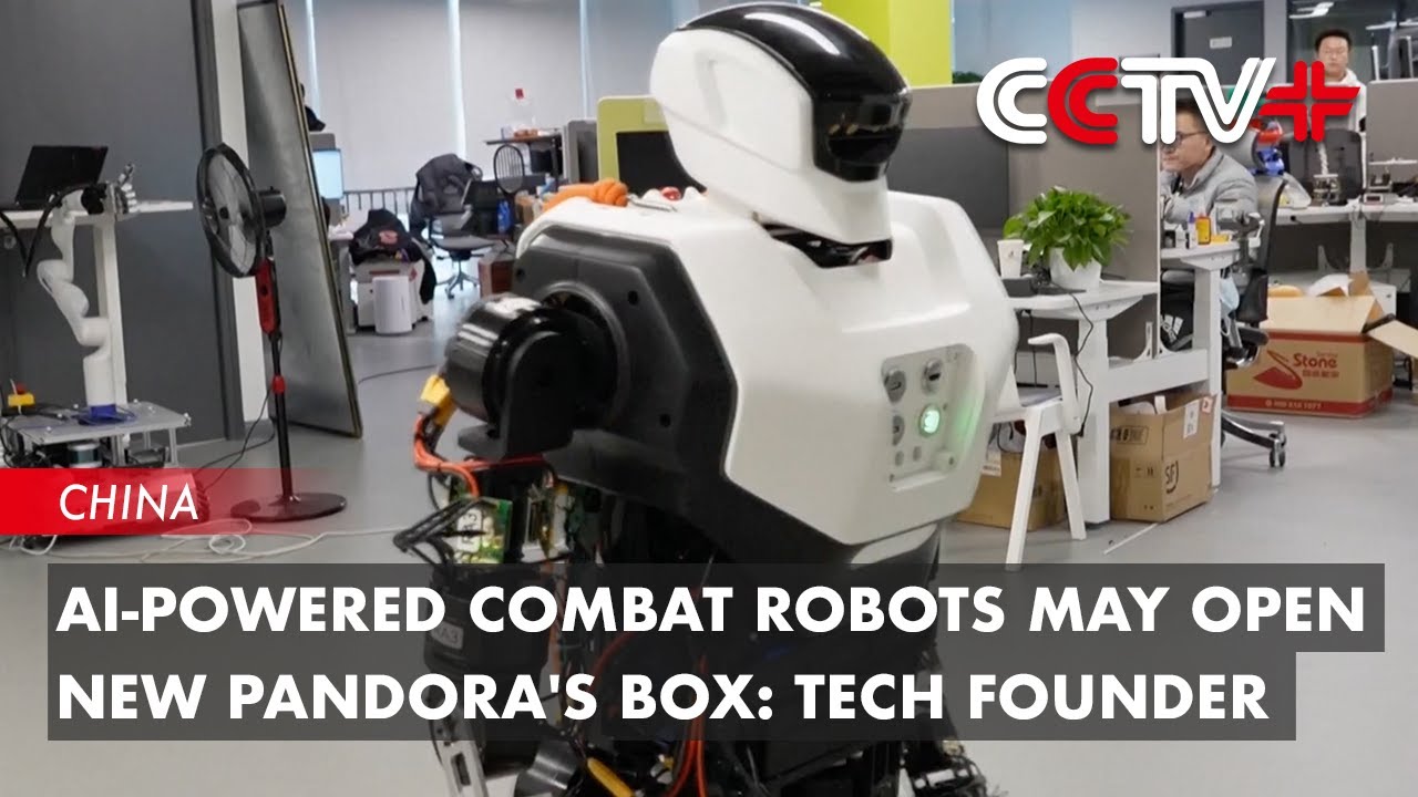 AI-Powered Combat Robots May Open New Pandora's Box: Tech Founder - YouTube