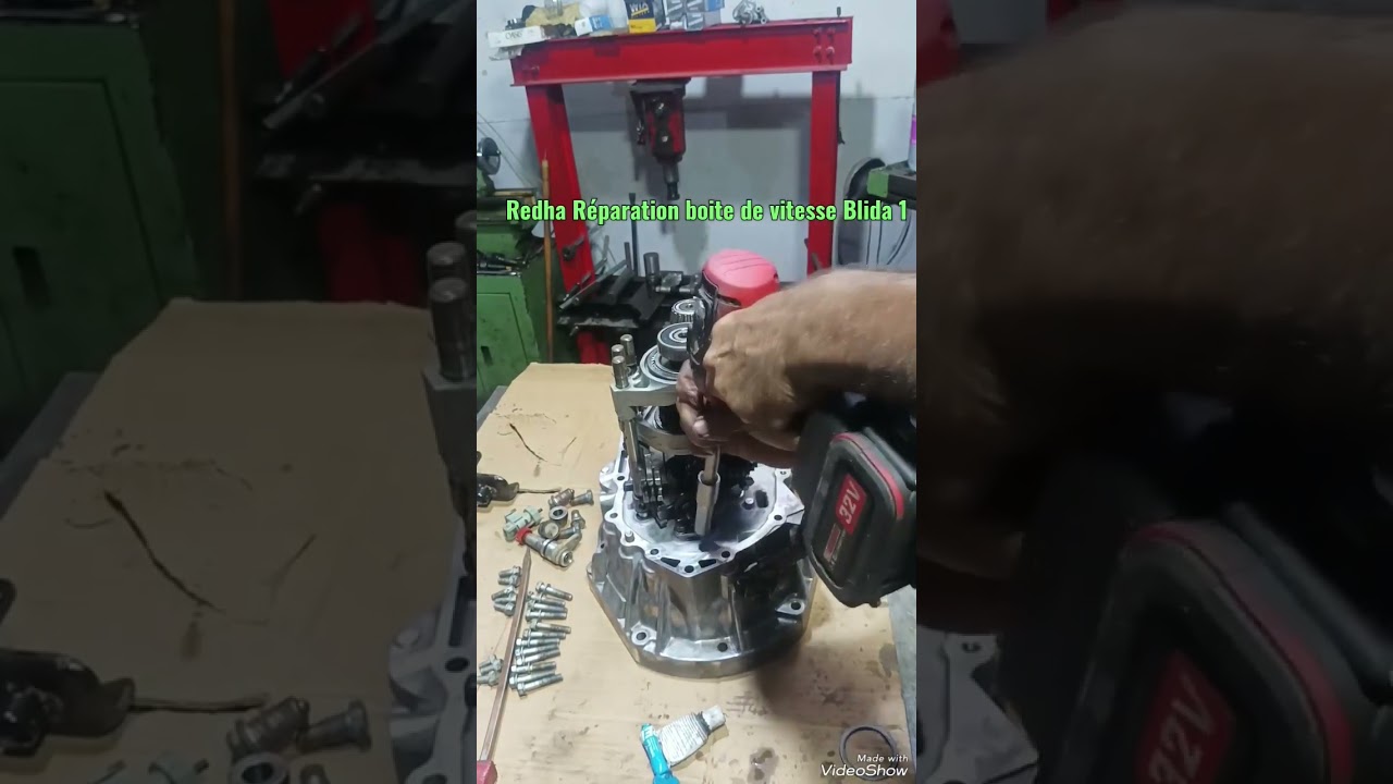 غلق علبة ألسرعة قران إديس Montage Boîte vitesse Hyundai Grand i10