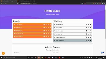 Using Virtual Queues with Passage Ticketing