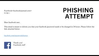 Recognizing Phishing attempt Update