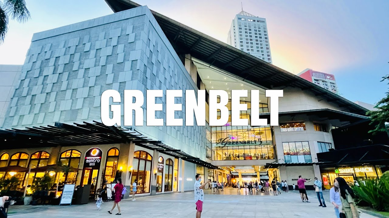 Greenbelt Luxury Mall In Makati City 