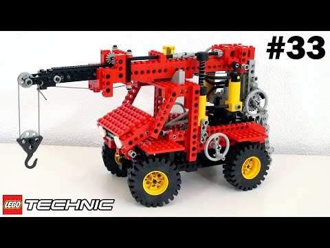 Передвижной Лего Техник Кран 8854 1989 Года: Легенды Lego Technic – Обзор №33