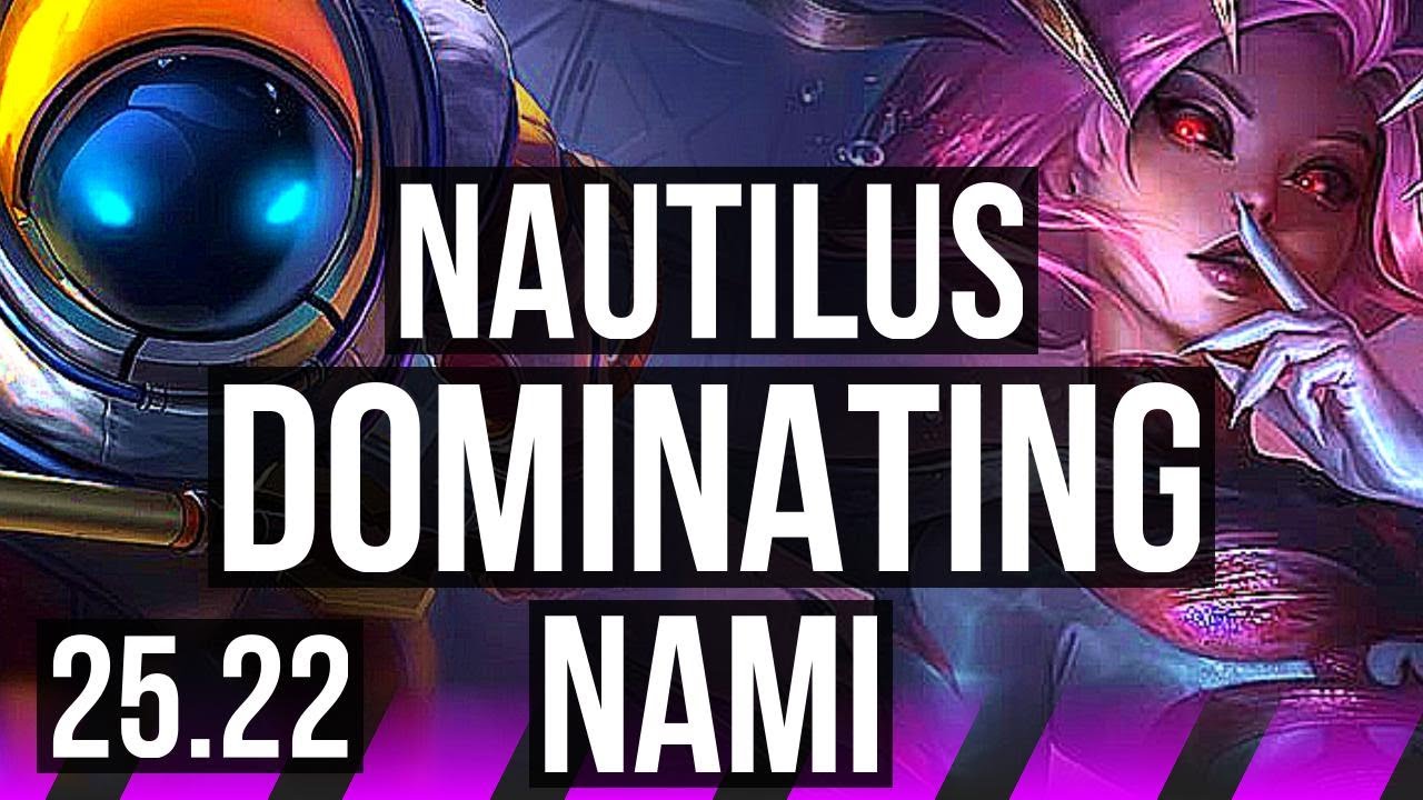NAUTILUS & Ziggs vs NAMI & Kai'Sa (SUP) | 17k DMG, Dominating | EUW Master | 25.22