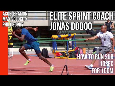SPRINT FASTER sub-10sec Sprint coach Jonas Dodoo talks sprint tactics & technique