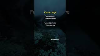 Download Lagu Karma Speaks: Real Cry, Fake Fly 💔😢| Truth of People#KarmaTruth #RealPeople #FakePeople #LifeLessons MP3